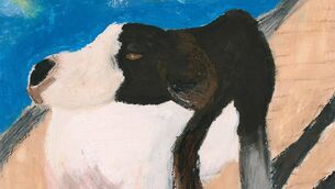 <p>A detail from Cork artist Klara Machowska's 'Walk'.</p>