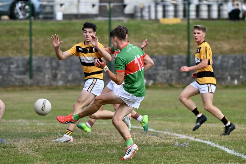 Jack Byerley scores a goal for the Clonakilty minors against Na Piarsaigh. Picture: Larry Cummins Jack Byerley scores a goal for the Clonakilty minors against Na Piarsaigh. Picture: Larry Cummins