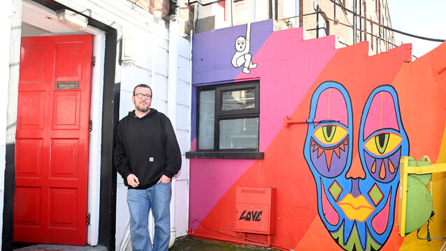 <p> John Dwyer of Bunker Vinyl in Cork. 	 Pic Larry Cummins</p>