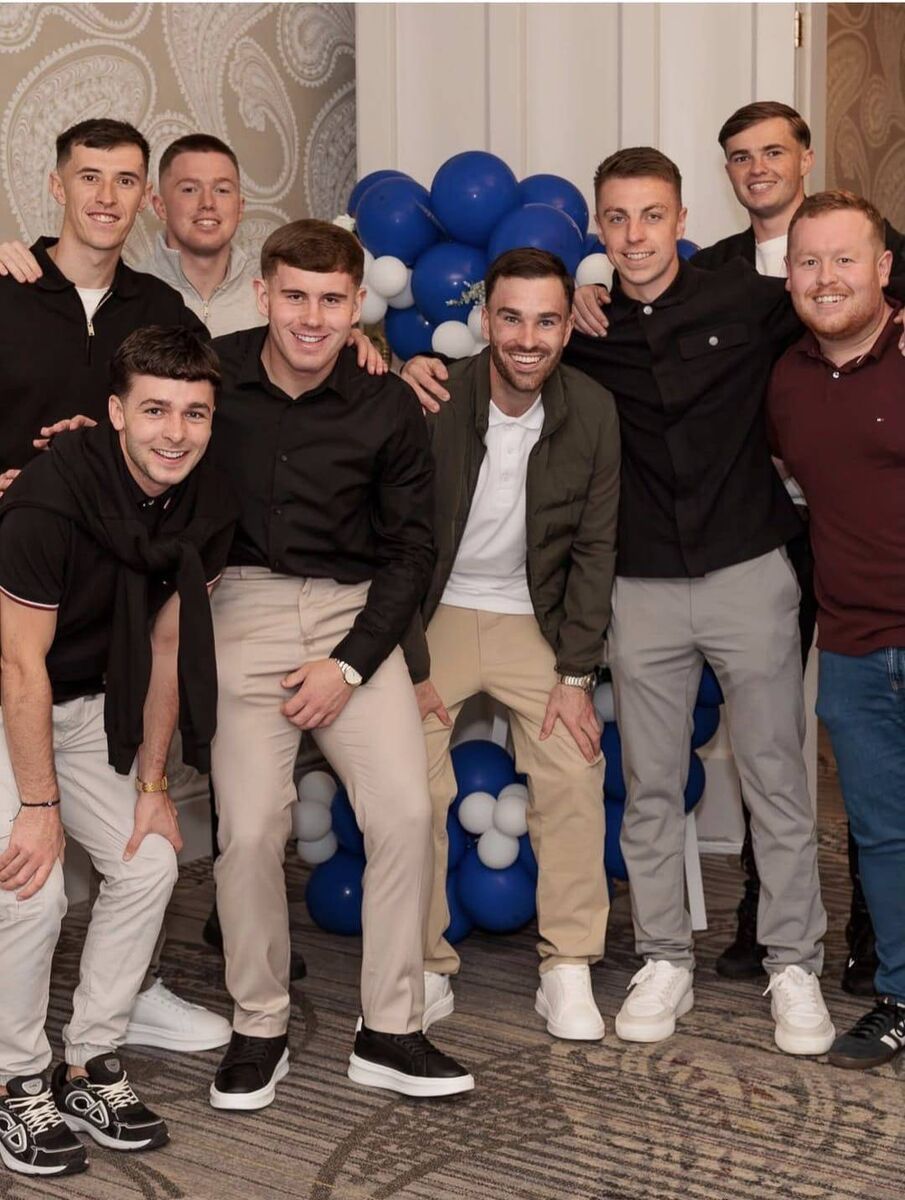 Some of the Leeds AFC team enjoying the clubs 40th anniversary celebrations. Some of the Leeds AFC team enjoying the clubs 40th anniversary celebrations.