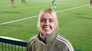 <p>Irish international player Denise O'Sullivan at the Cobh Ramblers v Kerry game last Friday night. O'Sullivan is expected to be back in the starting 11 for tonight's game at Páirc Uí Chaoimh. </p>