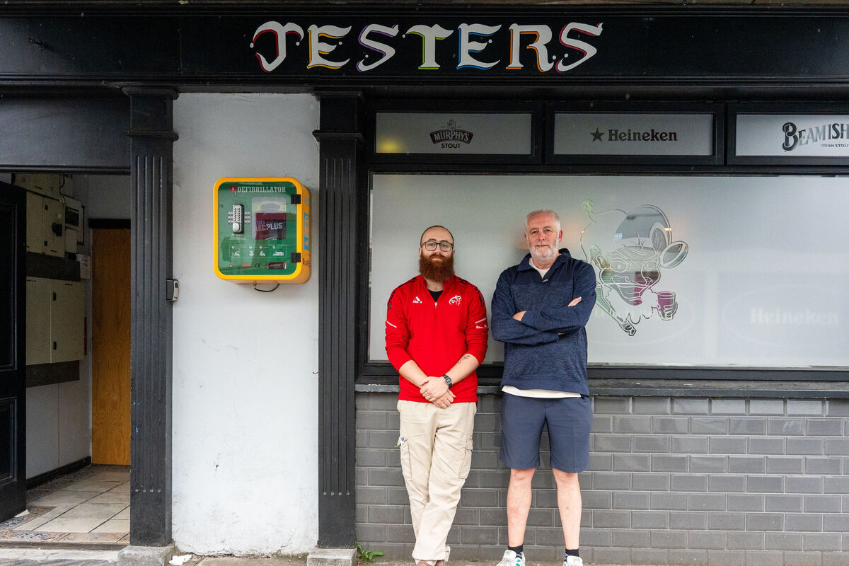 Liam and Eoghan Healy outside of Jesters.Picture: Noel Sweeney Liam and Eoghan Healy outside of Jesters.Picture: Noel Sweeney