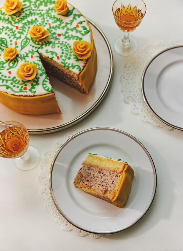 Sicilian cassata from Around The World In 80 Cakes by Ruby Bhogal. Picture: Matt Russell/PA