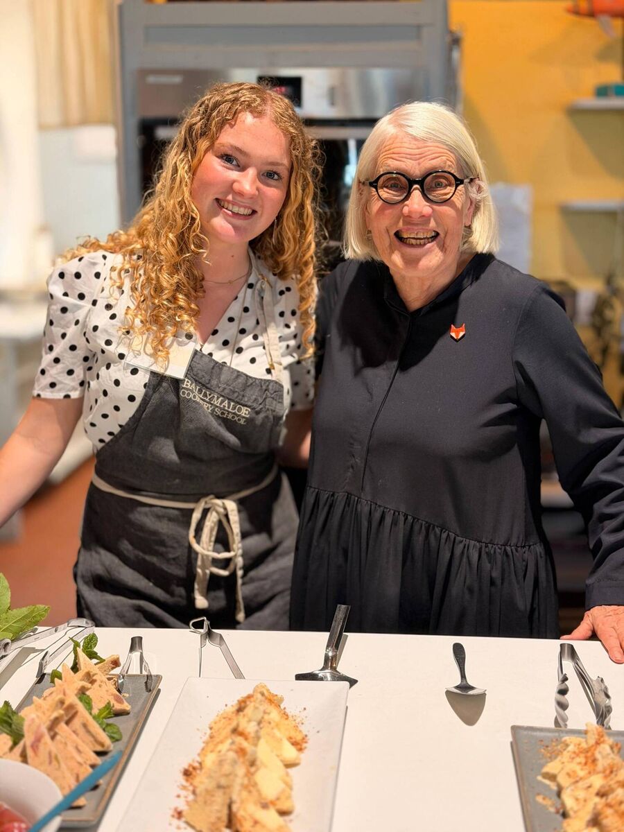 Scarlett pictured with her grandmother Darina. Scarlett pictured with her grandmother Darina.