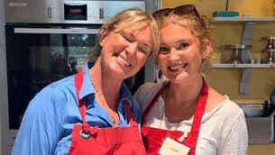 <p class="contextmenu Body Body">Growing up beside the cookery school at Ballymaloe, Scarlett was always imbued with the ethos of Slow Food; cooking with fresh, local and seasonal ingredients.</p>