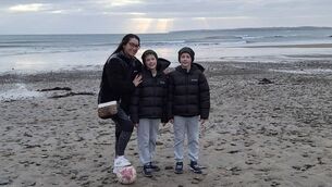<p>Neidín Dalton, from Sunday’s Well, Cork, with her twins Tommy and Tony </p> <p>Neidín Dalton, from Sunday’s Well, Cork, with her twins Tommy and Tony </p>