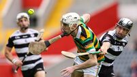 Eoin O'Leary is tackled by Cormac Walsh 4/10/2026