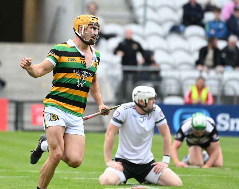 Glen Rovers' Micheál Mullins celebrates his goal against Midleton. Picture: Eddie O'Hare Glen Rovers' Micheál Mullins celebrates his goal against Midleton. Picture: Eddie O'Hare
