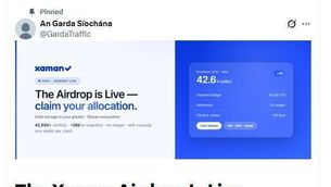 <p>Garda social media accounts share posts about cryptocurrency in apparent hack.</p> <p>Garda social media accounts share posts about cryptocurrency in apparent hack.</p>