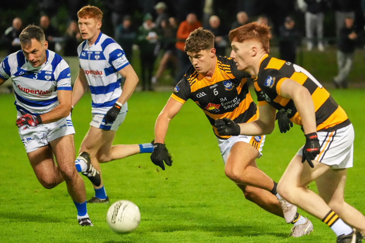 Ryan Delaney of Canovee on the move against Inniscarra. Picture: Noel Sweeney Ryan Delaney of Canovee on the move against Inniscarra. Picture: Noel Sweeney
