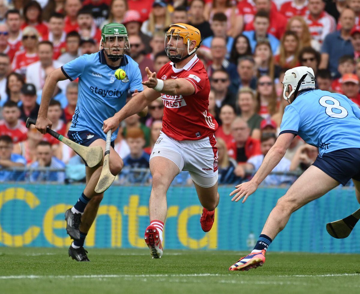 Declan Dalton on the ball against Dublin at Croke Park. Picture: Eddie O'Hare