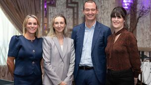 <p>Avril Coleman, GP territory manager; Professor Aisling Ryan, consultant neurologist; Dr Gavin O’Brien, vascular surgeon, and Dr Sarah Landers, respiratory medicine Mater Private, at the Mater Private Network Cork GP Study Day at the Maryborough Hotel. Picture: Darragh Kane</p> <p>Avril Coleman, GP territory manager; Professor Aisling Ryan, consultant neurologist; Dr Gavin O’Brien, vascular surgeon, and Dr Sarah Landers, respiratory medicine Mater Private, at the Mater Private Network Cork GP Study Day at the Maryborough Hotel. Picture: Darragh Kane</p>