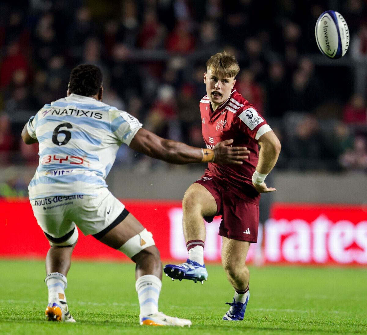 Munster's Charlie O’Shea in action in the Páirc. Picture: INPHO/Nick Elliott