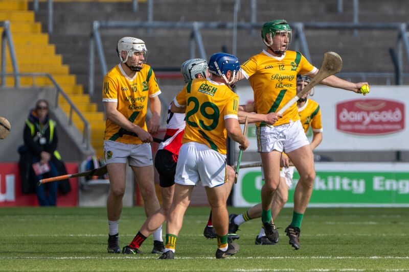 Ballincollig and Dungourney battle for the ball. Picture: Chani Anderson Ballincollig and Dungourney battle for the ball. Picture: Chani Anderson