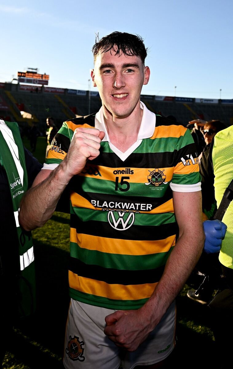 Eoin O’Leary of Glen Rovers celebrates after his side's victory in the Cork County Premier Senior Club Hurling Championship final match between Glen Rovers and St Finbarr's at SuperValu Páirc Uí Chaoimh in Cork. Photo by Seb Daly/Sportsfile Eoin O’Leary of Glen Rovers celebrates after his side's victory in the Cork County Premier Senior Club Hurling Championship final match between Glen Rovers and St Finbarr's at SuperValu Páirc Uí Chaoimh in Cork. Photo by Seb Daly/Sportsfile