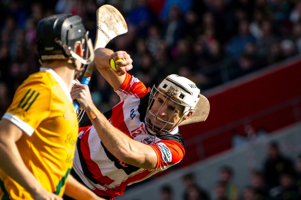 Ballincollig's Brian Keating breaks through Dungourney’s defence. Picture: Chani Anderson Ballincollig's Brian Keating breaks through Dungourney’s defence. Picture: Chani Anderson