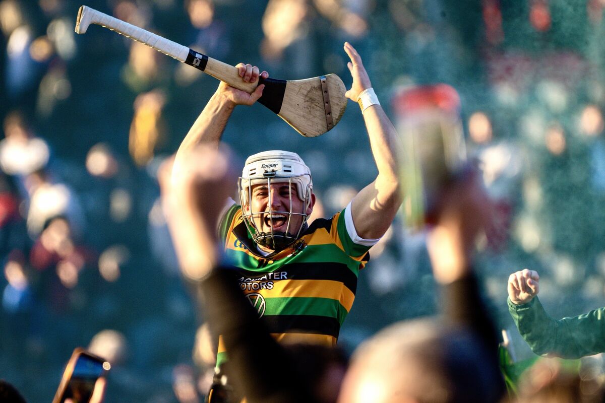 Lee Quilligan celebrates after their win: Picture Chani Anderson