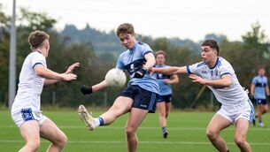 <p>Clonakilty’s James Maguire scores a point. Picture: Chani Anderson</p> <p>Clonakilty’s James Maguire scores a point. Picture: Chani Anderson</p>