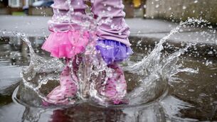 <p>The heavy rain will continue for a time tonight before scattered showers develop in the west. Picture: Chani Anderson</p> <p>The heavy rain will continue for a time tonight before scattered showers develop in the west. Picture: Chani Anderson</p>