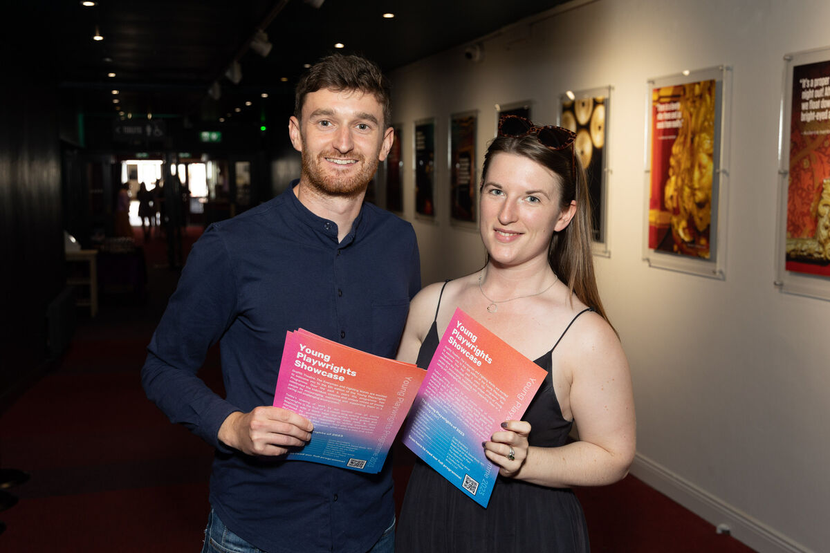 OWN COMPANY: Al Dalton and his wife Sadhbh Barrett Coakley in 2023. Picture: Darragh Kane