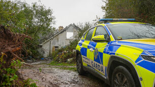 <p>The remains of the house where two people lost their lives near Crossbarry on Tuesday. Picture: Noel Sweeney.</p> <p>The remains of the house where two people lost their lives near Crossbarry on Tuesday. Picture: Noel Sweeney.</p>