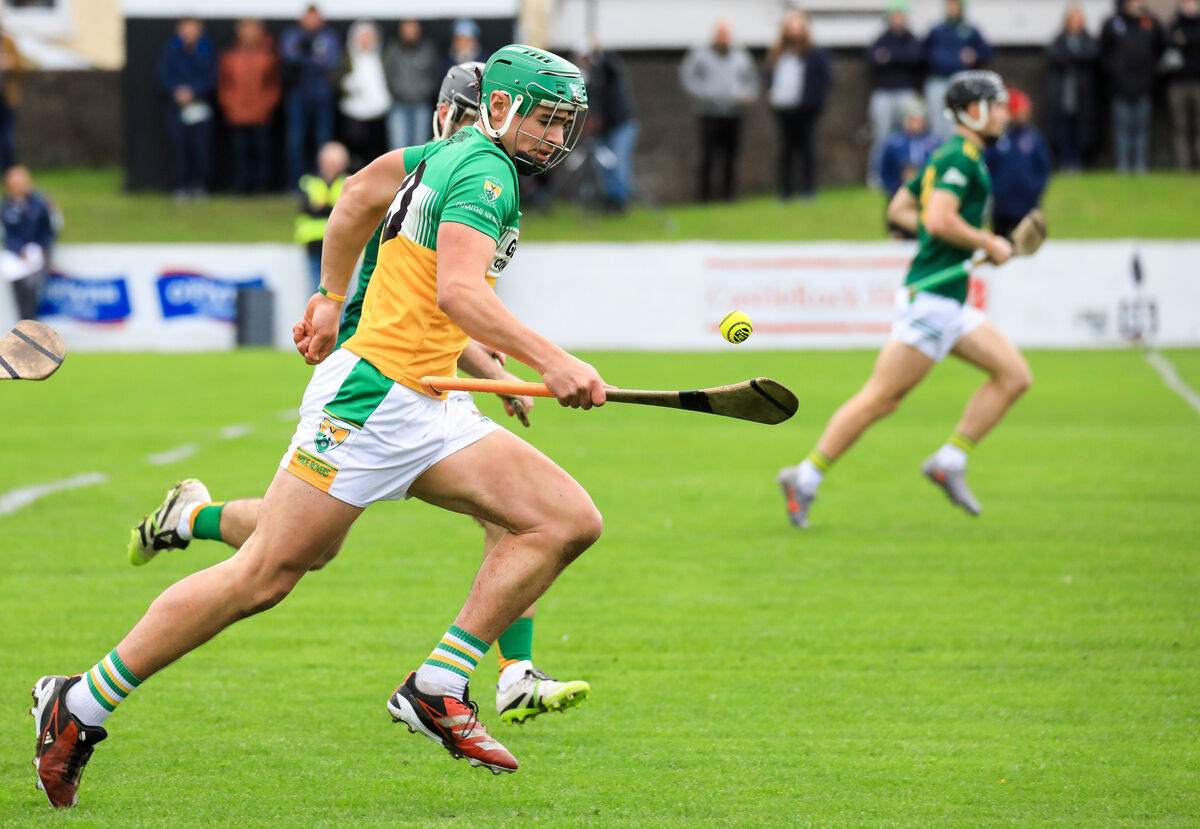 Bride Rovers Cillian Barry solos upfield during the East Cork Oil Junior A. Hurling Final. Picture: David Creedon Bride Rovers Cillian Barry solos upfield during the East Cork Oil Junior A. Hurling Final. Picture: David Creedon