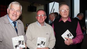<p>Willie Coleman (left), Martin Coleman and Seán Manning, pictured in 2011 at a fundraiser in aid of Jim Forde in Soho. Picture: Ria Bonus</p> <p>Willie Coleman (left), Martin Coleman and Seán Manning, pictured in 2011 at a fundraiser in aid of Jim Forde in Soho. Picture: Ria Bonus</p>