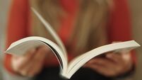 Reading and open book page.