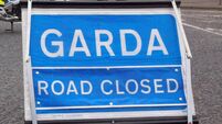 Garda Road Closed Sign 2.jpg Military accident
