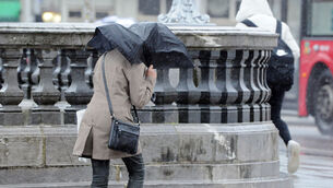 <p>A yellow warning will come into effect at 7pm, with an orange warning for rain from 10pm on Thursday night. File image </p>