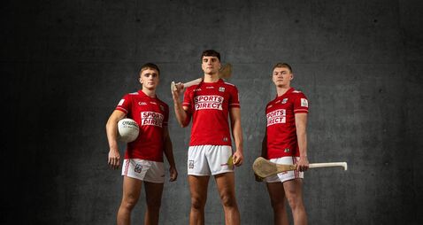Red is the collar as Cork go back to the future with new jersey