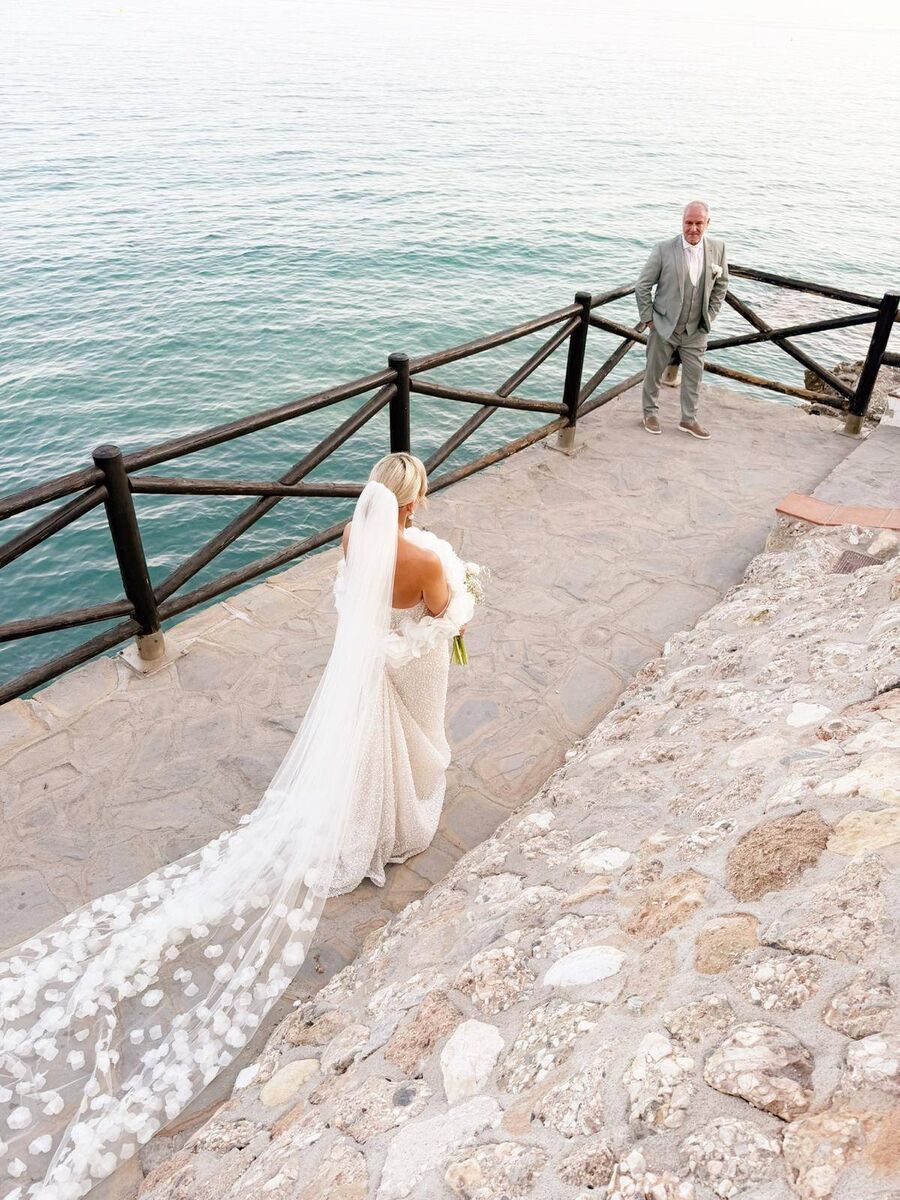 Orla and Damien returned to Nerja for their wedding after falling in love with the Spanish town. Picture: Marbella Wedding Moments
Orla and Damien returned to Nerja for their wedding after falling in love with the Spanish town. Picture: Marbella Wedding Moments