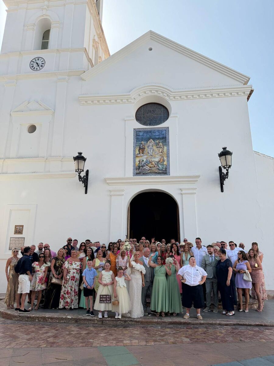 The couple were supported by their closest family and friends on the day. Picture: Daro Gallo Photography
The couple were supported by their closest family and friends on the day. Picture: Daro Gallo Photography