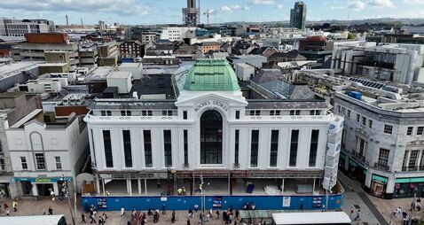 Iconic Patrick St building comes back into view after refresh
