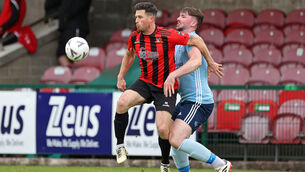 <p> Jack Cairns, Ringmahon Rangers, Jamie O'Sullivan, Avondale Utd. Beamish Stout Senior Cup Final 24/25</p> <p> Jack Cairns, Ringmahon Rangers, Jamie O'Sullivan, Avondale Utd. Beamish Stout Senior Cup Final 24/25</p>