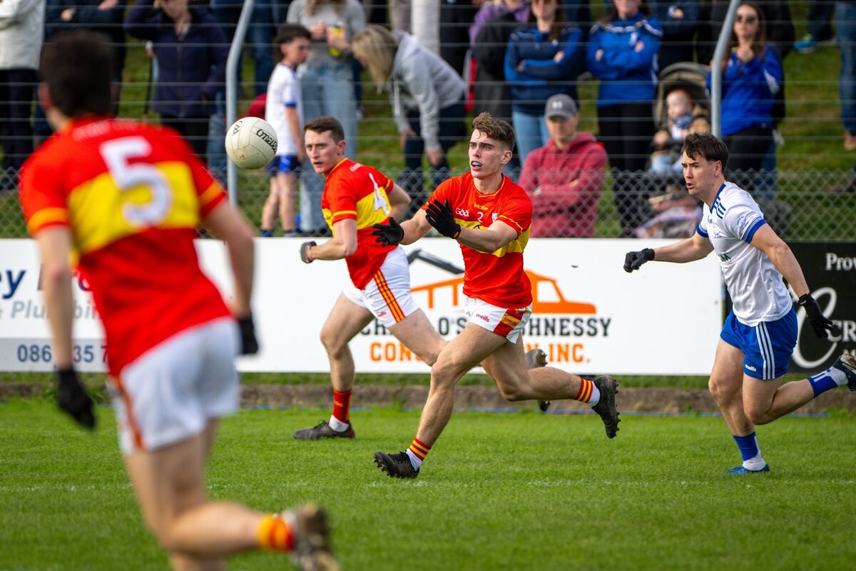 Éire Óg’s Cillian Murphy on the run against Cill na Martra. Picture: Chani Anderson Éire Óg’s Cillian Murphy on the run against Cill na Martra. Picture: Chani Anderson