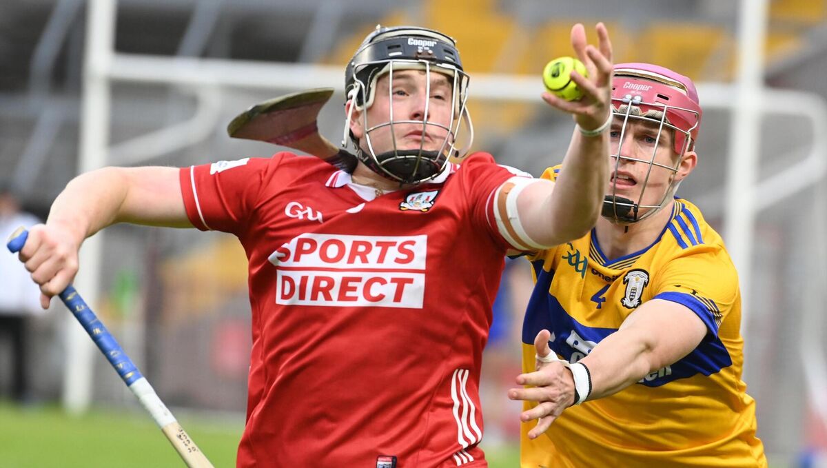 Finn O'Brien (pictured here with the Cork U20s) scored 0-8 (0-5 frees) for Erin's Own. Picture: Eddie O'Hare Finn O'Brien (pictured here with the Cork U20s) scored 0-8 (0-5 frees) for Erin's Own. Picture: Eddie O'Hare