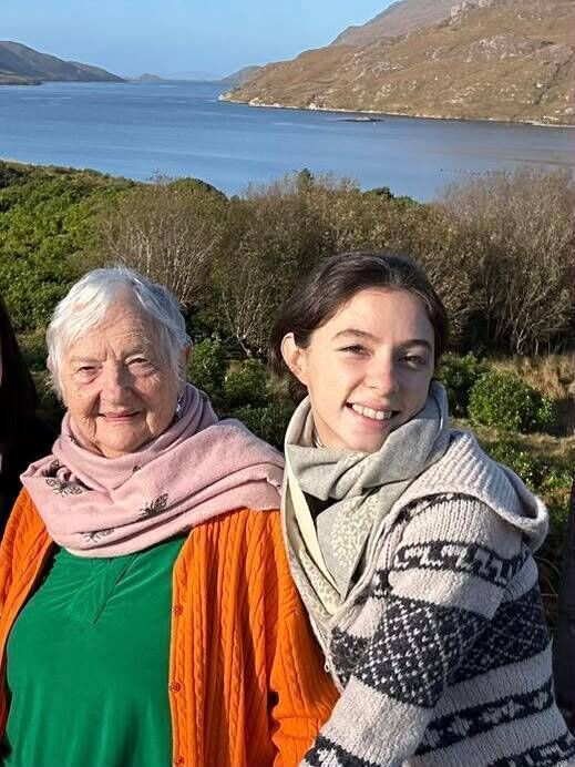 Jeanette Jones and her nan Irene Ellard. Jeanette Jones and her nan Irene Ellard.
