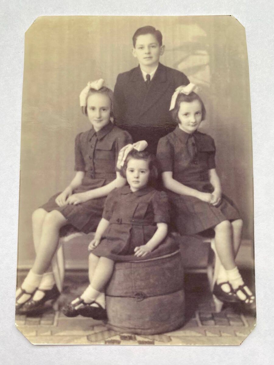 The Ellard children in 1944, Cyril, Rita, Eileen and Anne. The Ellard children in 1944, Cyril, Rita, Eileen and Anne.