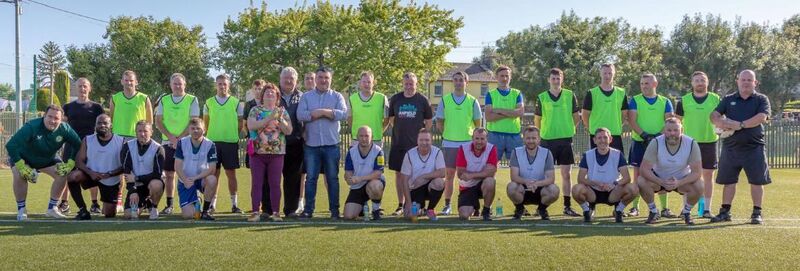 Northside v Southside, Bandon AFC, paying tribute to Cathal Murphy.