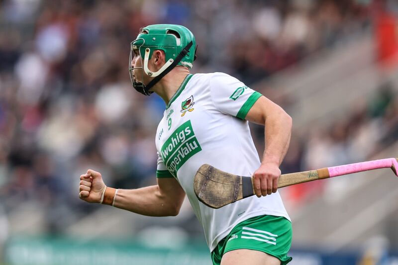 Kanturk's Brian O'Sullivan celebrates after scoring against the Barrs. Picture: INPHO/Ben Brady Kanturk's Brian O'Sullivan celebrates after scoring against the Barrs. Picture: INPHO/Ben Brady