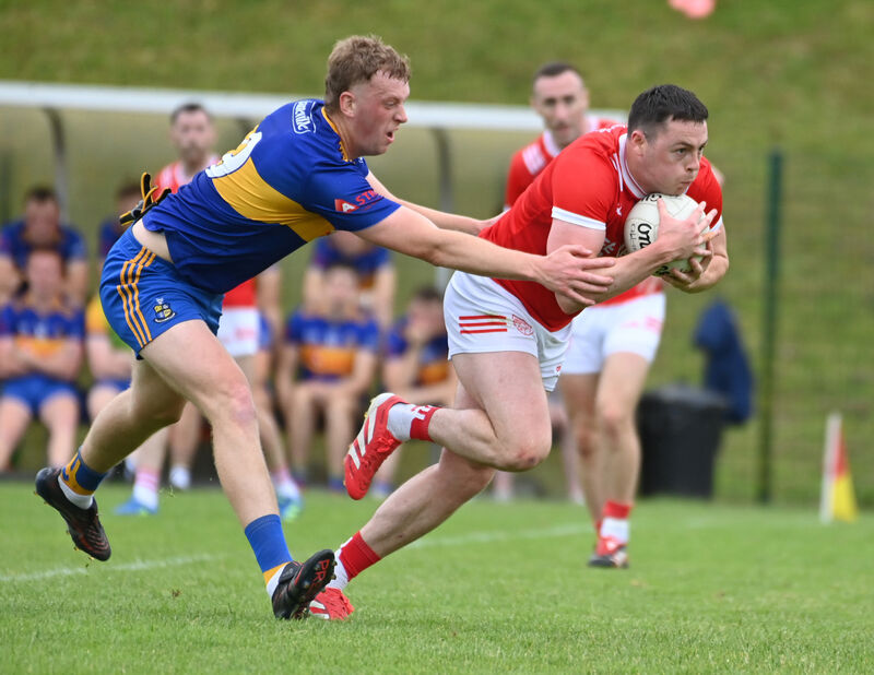 Uibh Laoire's Cathal Vaughan on the move. Picture: Eddie O'Hare Uibh Laoire's Cathal Vaughan on the move. Picture: Eddie O'Hare