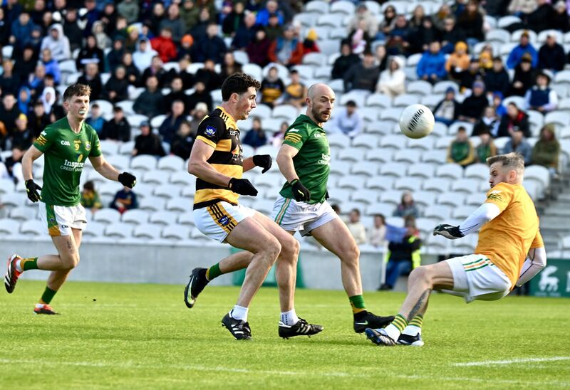 Ed Walsh makes a superb save for Cobh to deny a close-range shot by Aidan Murphy. Picture: Larry Cummins Ed Walsh makes a superb save for Cobh to deny a close-range shot by Aidan Murphy. Picture: Larry Cummins