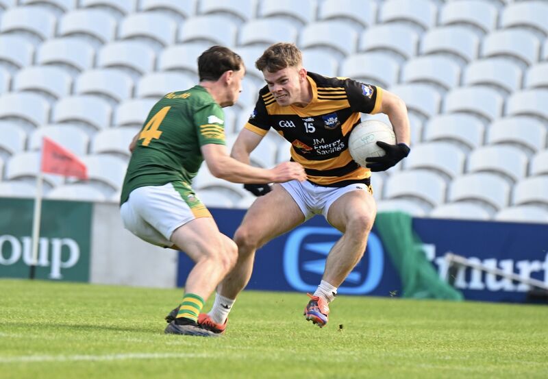 Jack Kelleher of Canovee looks to shake off Cobh's Jeff McCarthy in the McCarthy Insurance Group Premier JFC final at SuperValu Páirc Uí Chaoimh. Picture: Larry Cummins Jack Kelleher of Canovee looks to shake off Cobh's Jeff McCarthy in the McCarthy Insurance Group Premier JFC final at SuperValu Páirc Uí Chaoimh. Picture: Larry Cummins