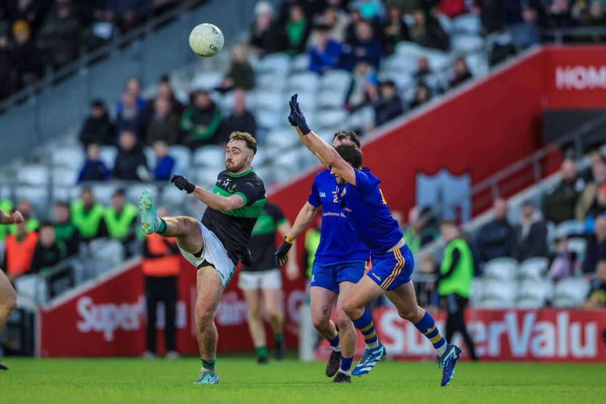 Ronan Dalton of Nemo Rangers shoots against St Finbarr's. Picture: David Ribeiro/INPHO