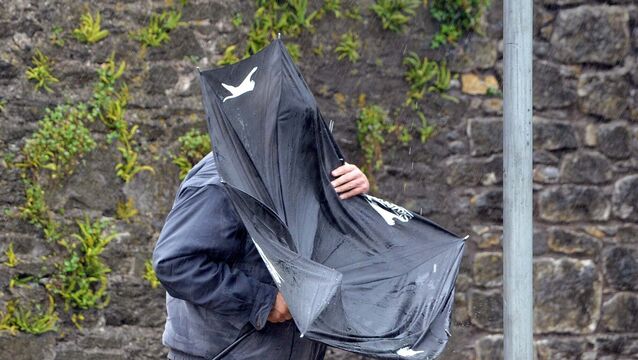 <p>A rain warning that was due to remain in place this morning for Cork and Kerry has been lifted. Picture: Denis Minihane.</p>