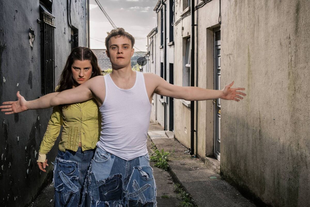 Séamus McLean Ross and Aoise Meaney in Disco Pigs