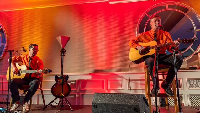 <p>The Frank &amp; Walters perform a Halloween night home town gig at the Opera House on Saturday.</p>