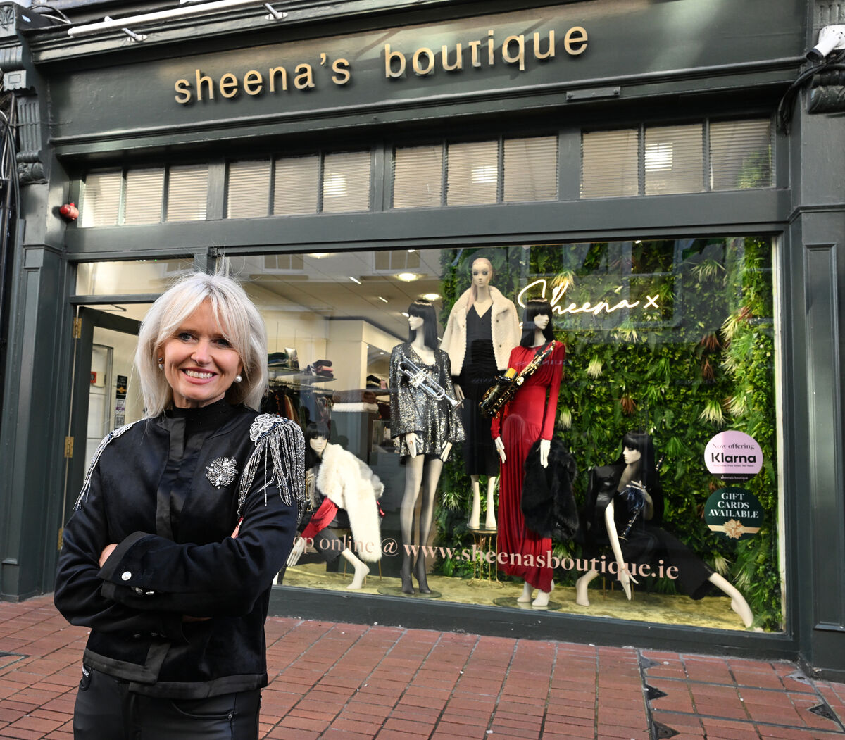 Sheena McCarthy, owner of Sheena’s Boutique, said: ‘If cost increases continue people will be forced out of business.’ Sheena McCarthy, owner of Sheena’s Boutique, said: ‘If cost increases continue people will be forced out of business.’
