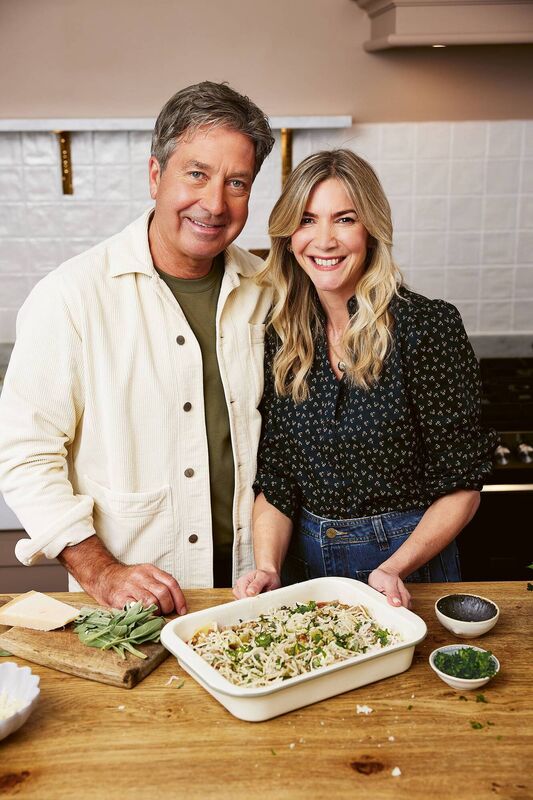 John Torode and Lisa Faulkner